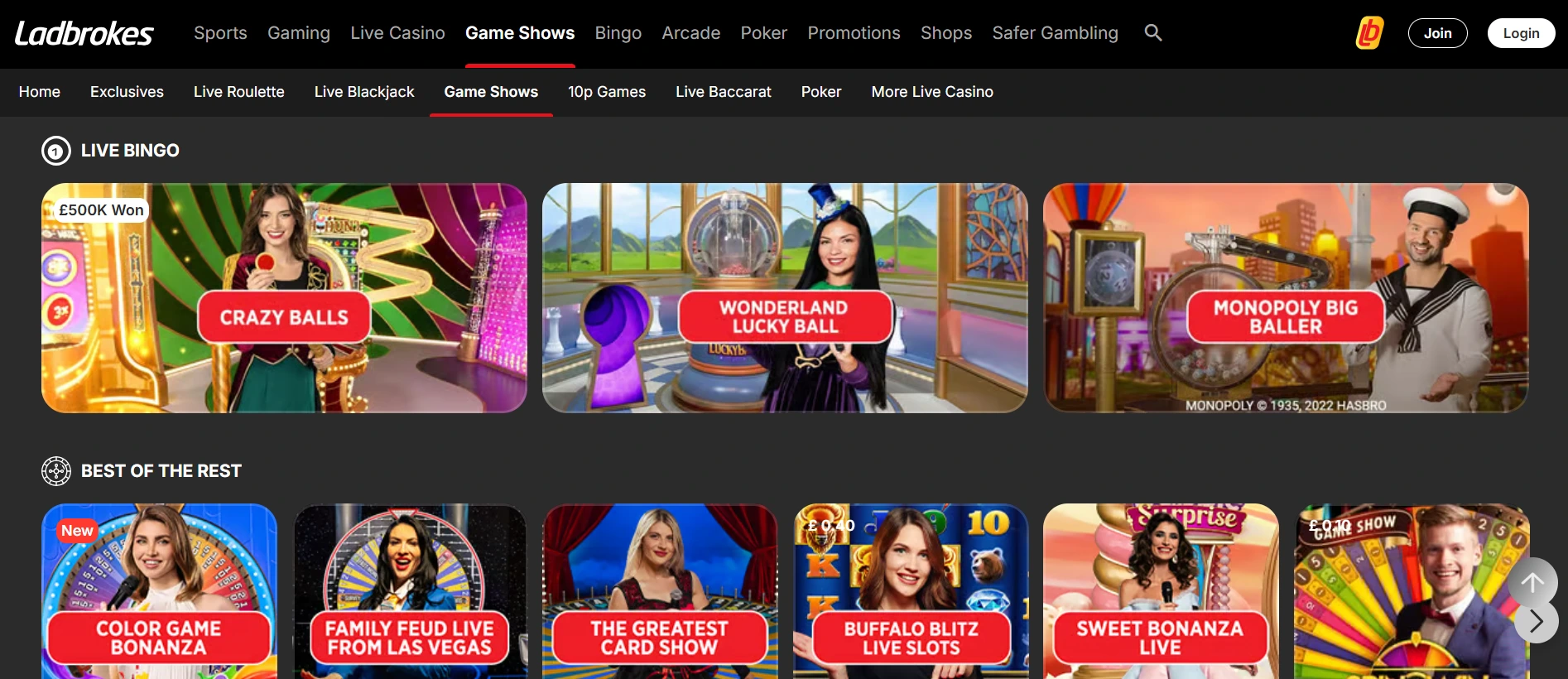 Ladbrokes sports betting